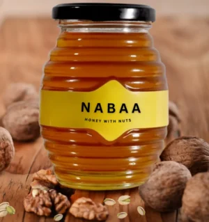 Nabaa Organic Honey with Nuts